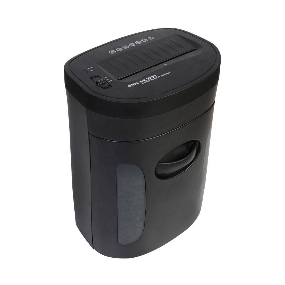 Royal 8 Sheet Microcut CD/DVD/Paper Shredder Black 89215D - Best Buy