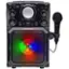 Front. Karaoke USA - MP3 Portable Karaoke System - Black.