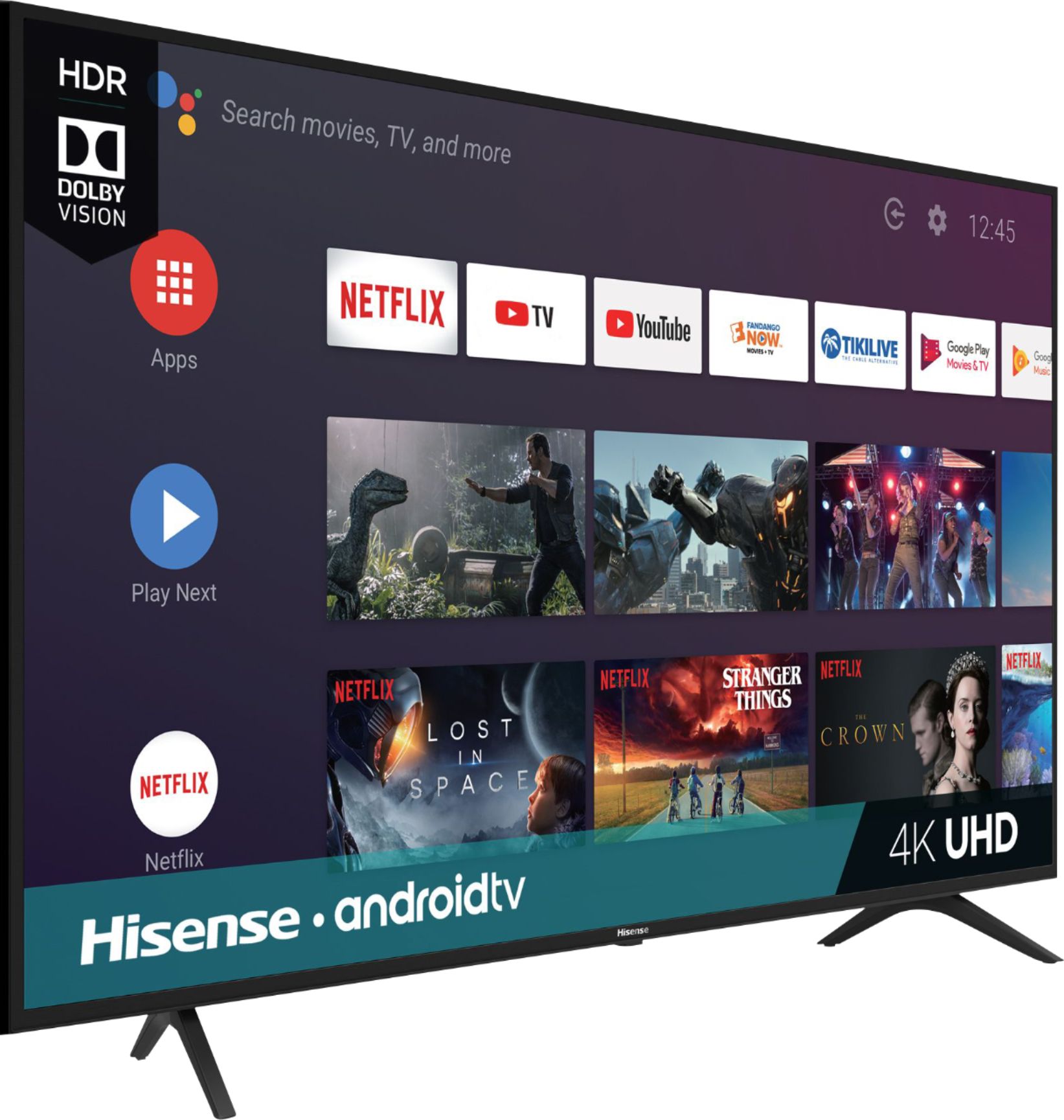 Angle View: Hisense - 32" Class H5500 Series LED HD Smart Android TV