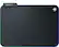 Front. ROCCAT - Sense AIMO PC Gaming Mousepad with RGB Lighting - Black - Mid.