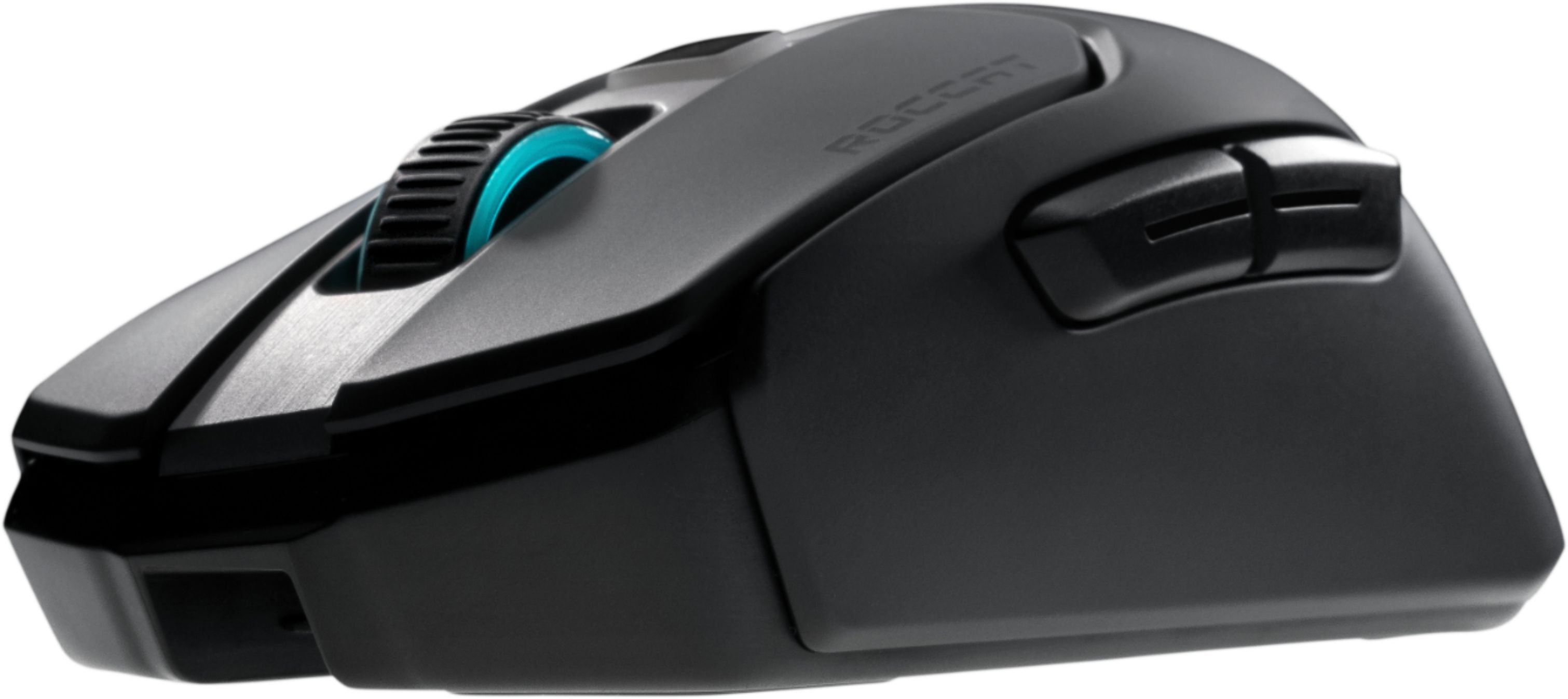 Customer Reviews Roccat Kain 0 Aimo Wireless Rgb 105 Gram 16k Dpi Owl Eye Sensor Gaming Mouse With Titan Click Black Roc 11 615 Bk Best Buy