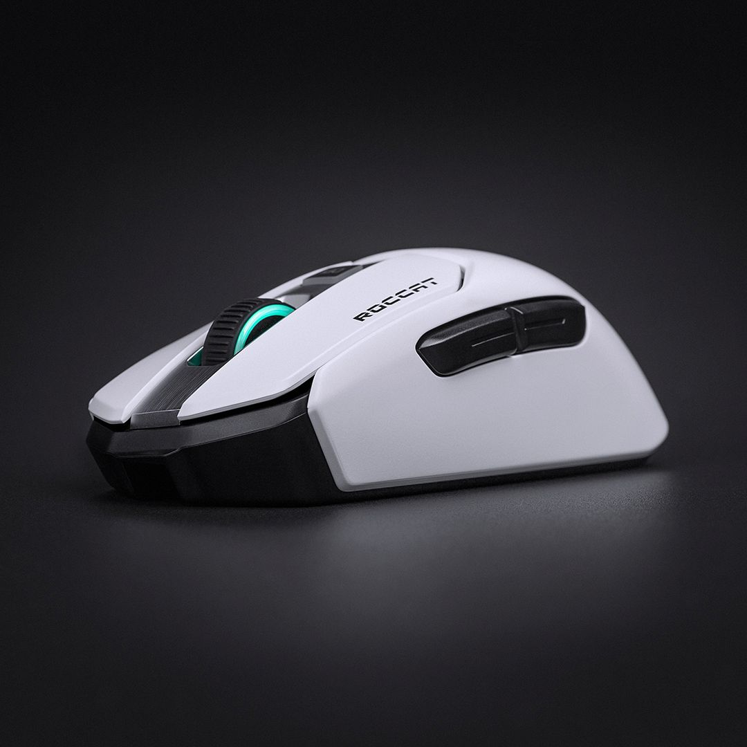 Roccat Kain 2 Aimo Wireless Rgb 105 Gram 16k Dpi Owl Eye Sensor Gaming Mouse With Titan Click White Roc 11 615 We Best Buy