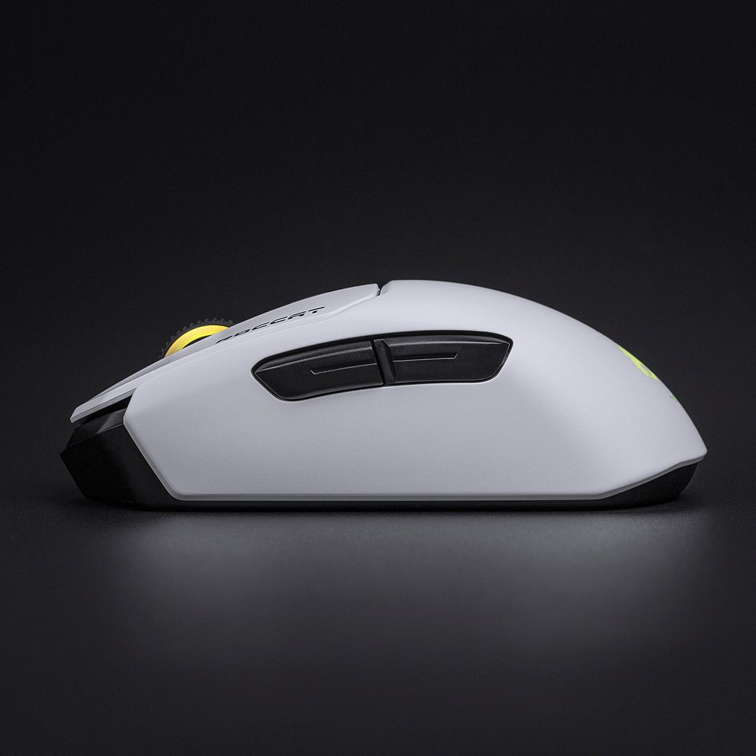 Customer Reviews Roccat Kain 2 Aimo Wireless Rgb 105 Gram 16k Dpi Owl Eye Sensor Gaming Mouse With Titan Click White Roc 11 615 We Best Buy