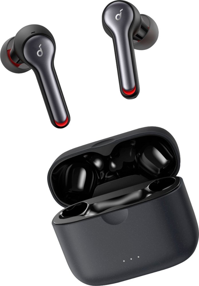 Zoom in on Front Zoom. Anker - Soundcore Liberty Air 2 True Wireless In-Ear Headphones - Black.