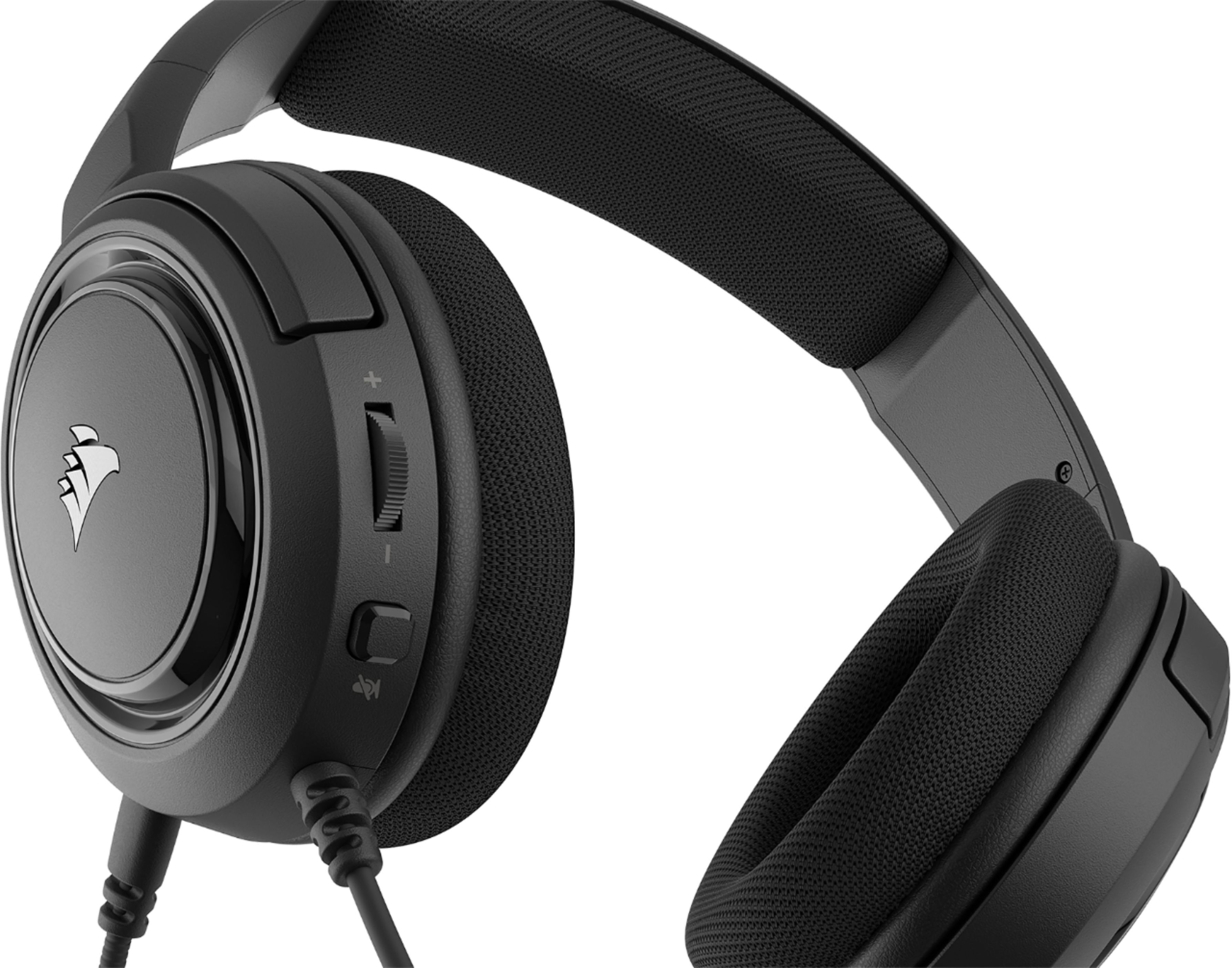 Fabel voorkomen Normaal gesproken Best Buy: CORSAIR HS35 Wired Stereo Gaming Headset Carbon CA-9011195-NA