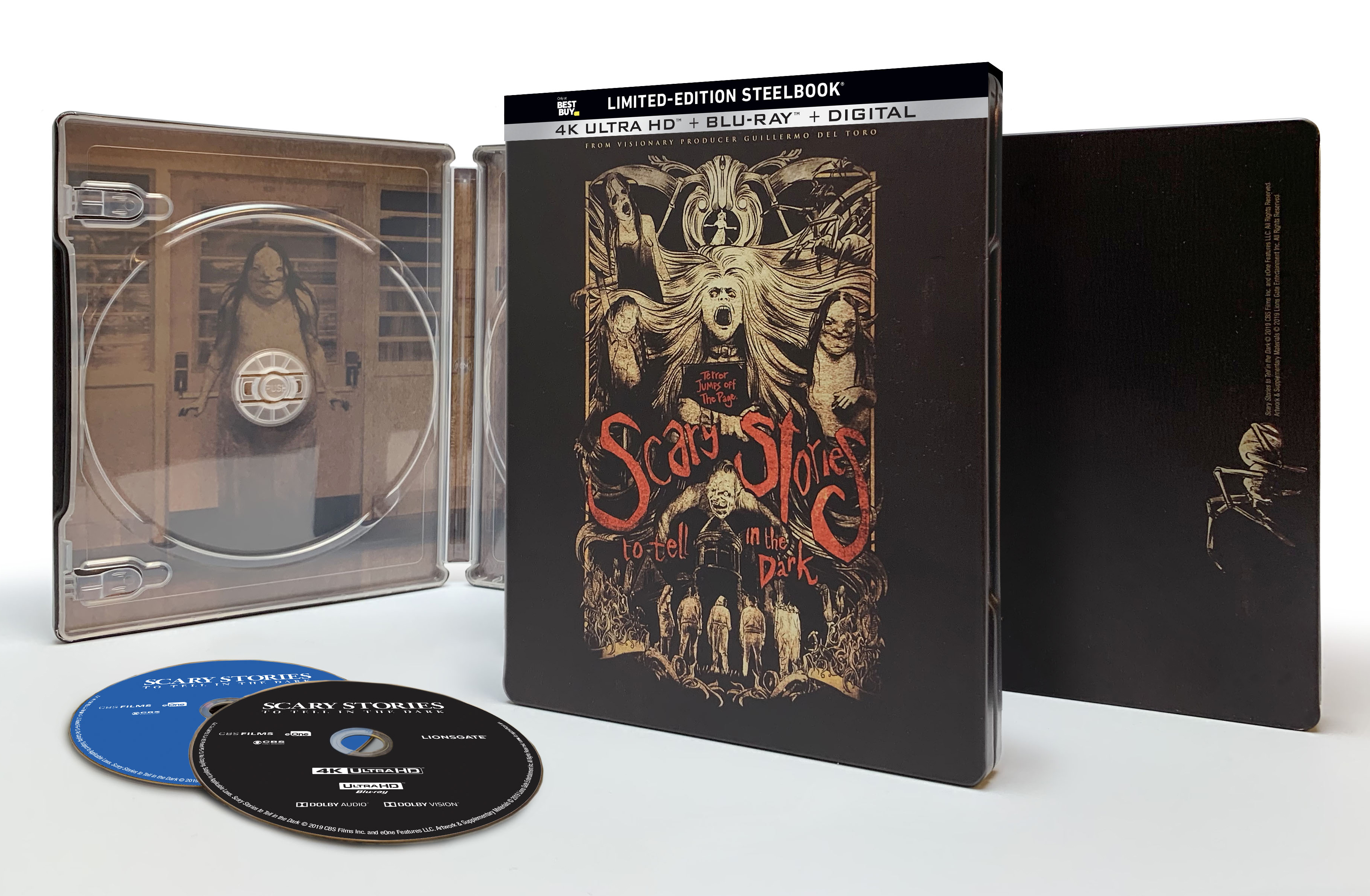 4K Ultra HD + Blu-ray + Digital HD Limited Edition Steelbook Scary Stories to Tell in the Dark