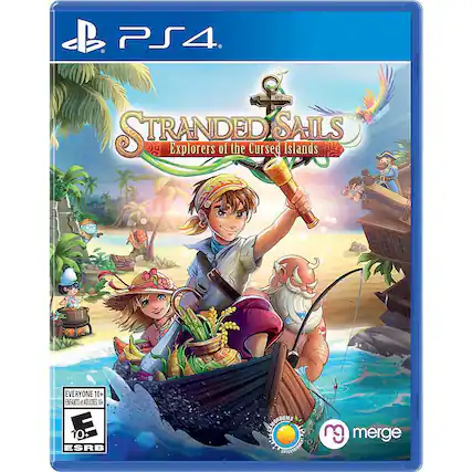 Front. Merge Games - Stranded Sails: Explorers of the Cursed Islands. - E10+ (Everyone 10+)