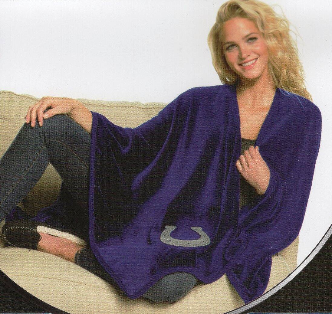 Northwest - Indianapolis Colts 55x53.5 Silk Touch Throw Wrap - Multi