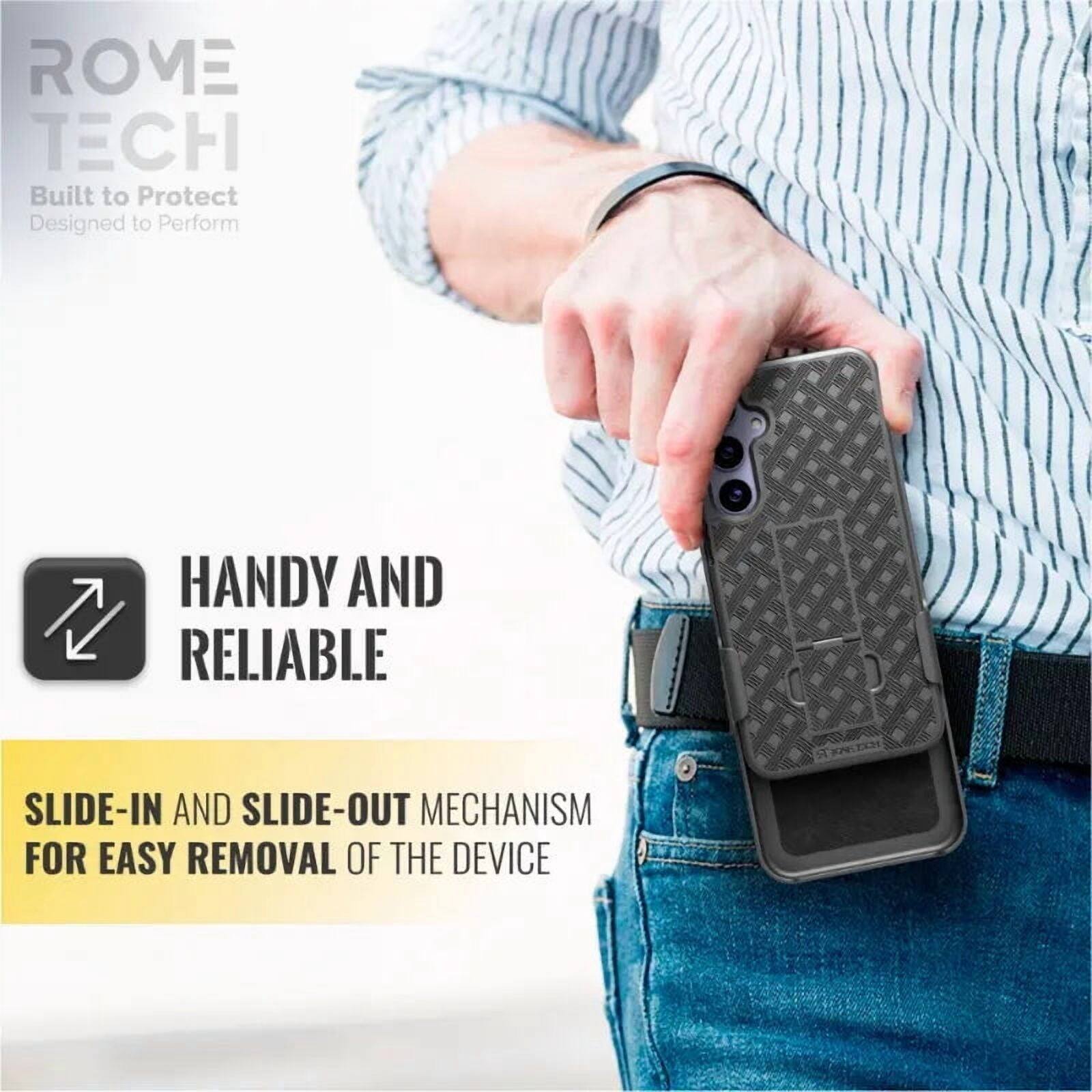 ROME TECH  
Built to Protect  
Designed to Perform  

HANDY AND RELIABLE  

SLIDE-IN AND SLIDE-OUT MECHANISM FOR EASY REMOVAL OF THE DEVICE