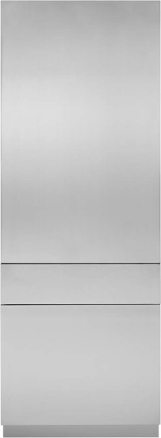 Front Zoom. Left-Hinge Door Panel for Monogram ZKSSN849 Refrigerator - Stainless Steel Solid.