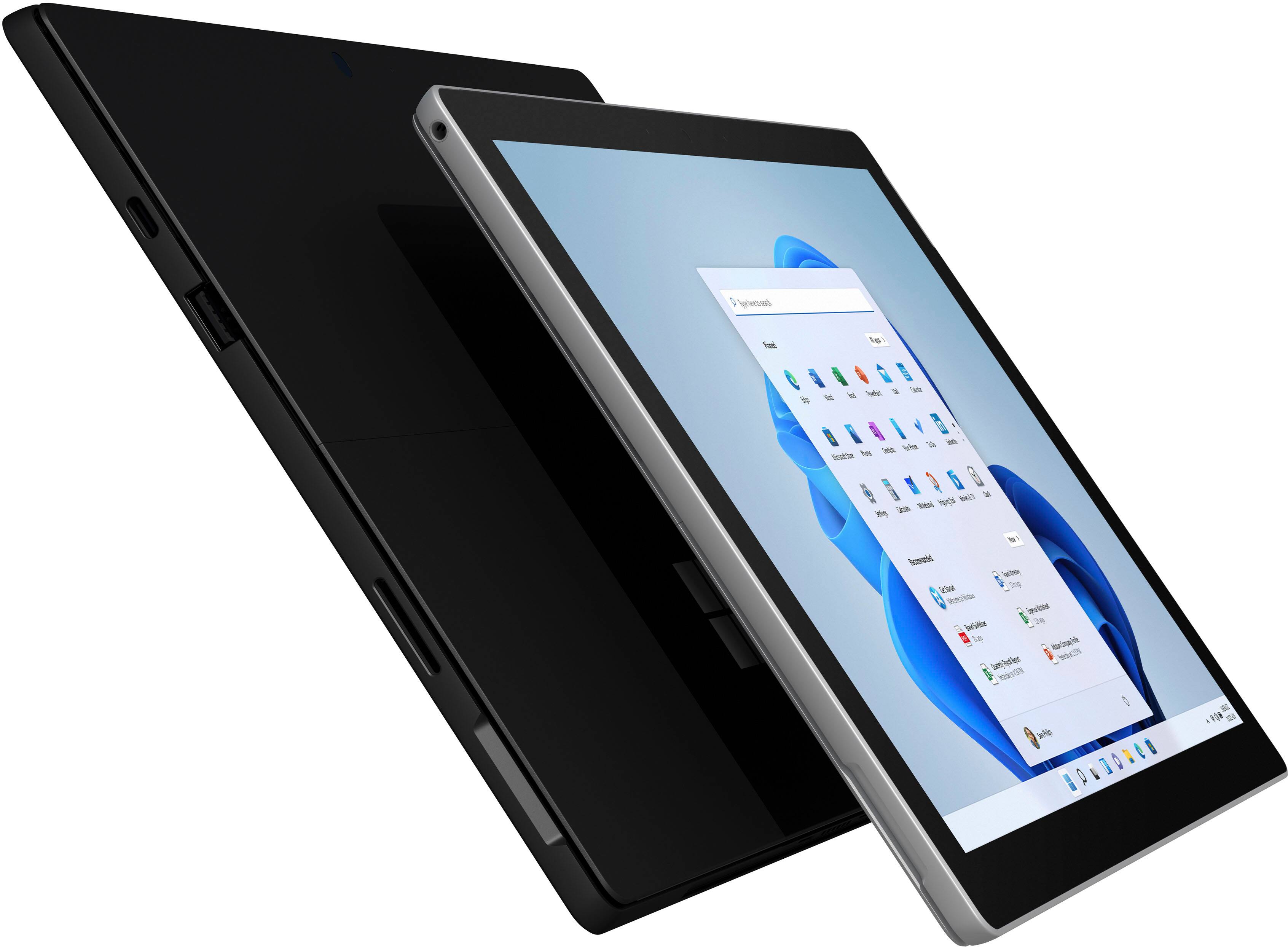 Alt View 14. Microsoft - Surface Pro 7 - 12.3" Touch Screen - Intel Core i5 - 8GB Memory - 128GB SSD - Device Only - Platinum.