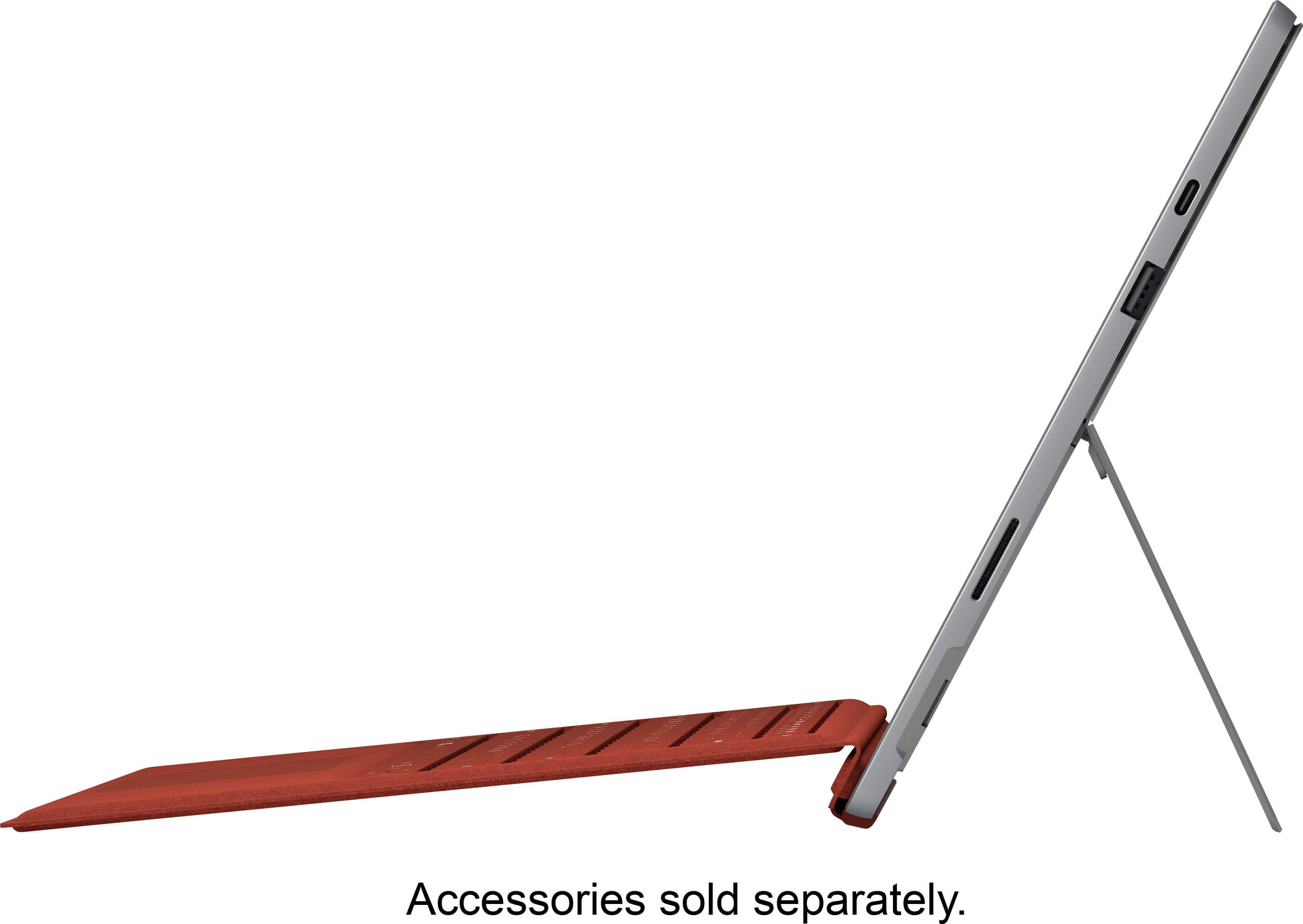 Alt View 18. Microsoft - Surface Pro 7 - 12.3" Touch Screen - Intel Core i5 - 8GB Memory - 128GB SSD - Device Only - Platinum.