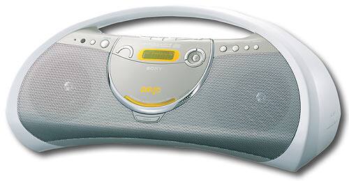 Angle Standard. Sony - Psyc CD Boombox with ATRAC3 Plus - Spark Gray.