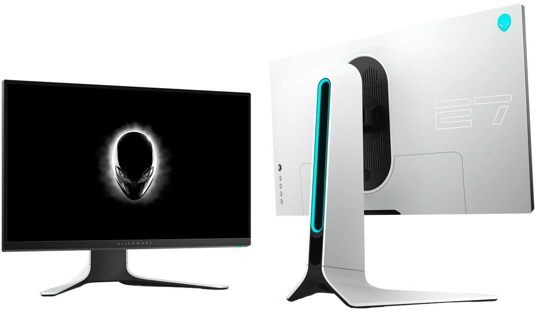 Monitor Dell Alienware 27'' Full Hd 240 Hz G Sync Y Freesync Color  Negro/Blanco