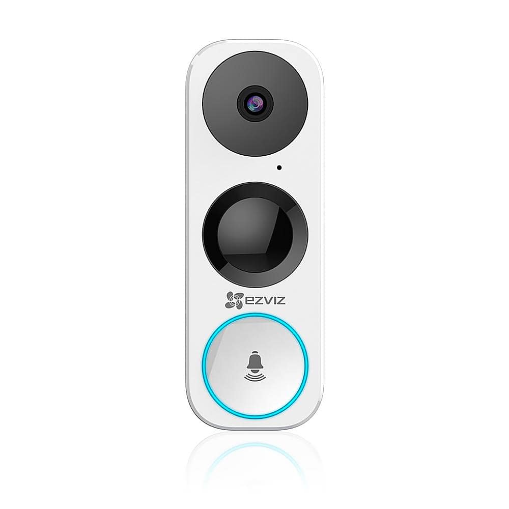 Front. EZVIZ - Smart Wi-Fi Video Doorbell - Wired.