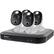 Alt View 15. Swann - 8-Channel, 4-Camera Indoor/Outdoor Wired 4K UHD 2TB DVR Surveillance System - Black/Gray/White.