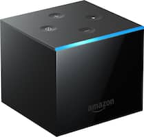 Amazon - Fire TV Cube 16GB 2nd Gen Streaming Media Player - Black - Angle_Zoom