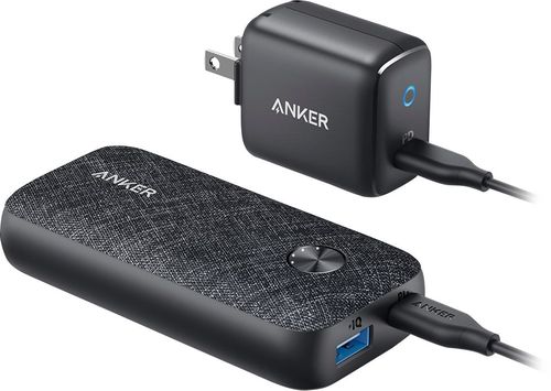 Anker - PowerCore Metro PD 10,000 mAh Portable Charger for Most USB-Enabled Devices - Dark Gray was $79.99 now $29.99 (63.0% off)