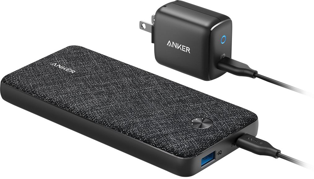 Rundt og rundt Samle Kina Anker PowerCore Metro PD 20,000 mAh Portable Charger for Most USB-Enabled  Devices Dark Gray B1281H11-1 - Best Buy