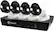 Alt View 13. Swann - 8-Channel, 4-Camera Indoor/Outdoor Wired 4K 2TB NVR Surveillance System - White Cameras, Black NVR.