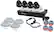 Alt View 17. Swann - 8-Channel, 4-Camera Indoor/Outdoor Wired 4K 2TB NVR Surveillance System - White Cameras, Black NVR.