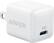 Front. Anker - PowerPort Nano 18 Watt USB Type-C Wall Charger - White.