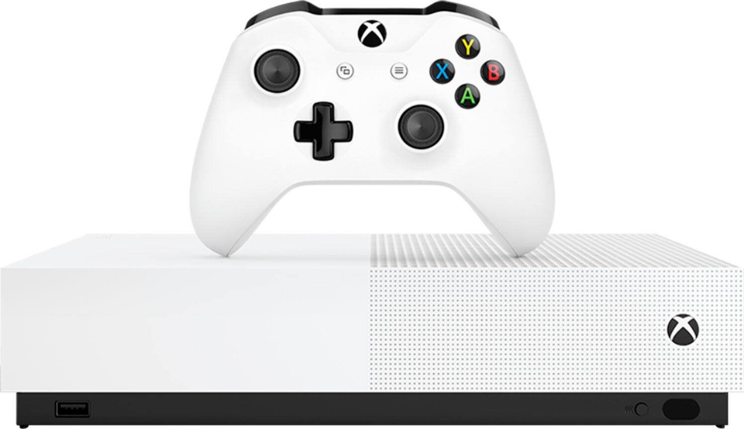 Alt View 14. Microsoft - Xbox One S 1TB All-Digital Edition Console (Disc-free Gaming).