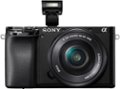 Alt View Zoom 12. Sony - Alpha 6100 Mirrorless 4K Video Camera with E PZ 16-50mm Lens - Black.