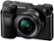Left. Sony - Alpha 6100 Mirrorless 4K Video Camera with E PZ 16-50mm Lens - Black.