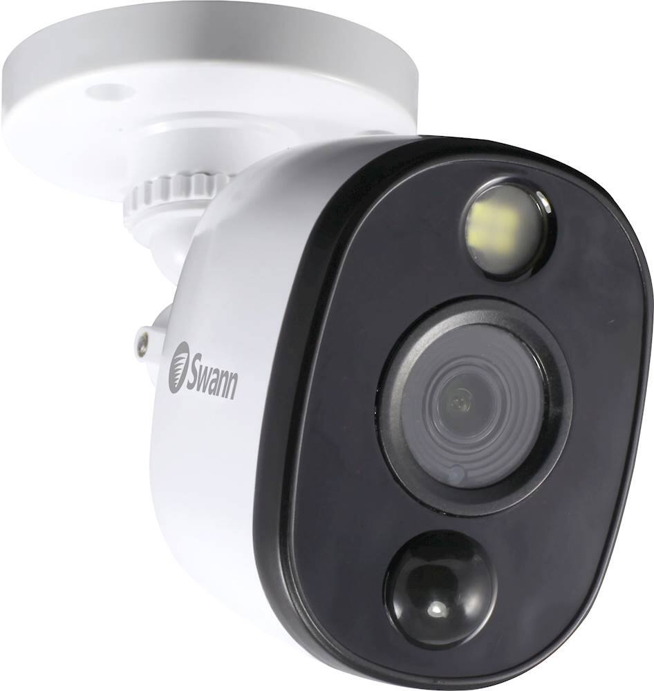 Alt View 27. Swann - 16-Channel, 12-Camera Indoor/Outdoor Wired 1080p 1TB DVR Surveillance System - Black/White.