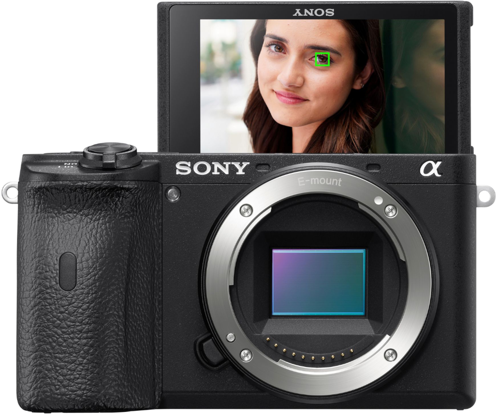 lanthaan meerderheid silhouet Sony Alpha 6600 APS-C Mirrorless 4K Video Camera (Body Only) Black  ILCE6600/B - Best Buy