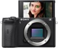 Front Zoom. Sony - Alpha 6600 APS-C Mirrorless 4K Video Camera (Body Only) - Black.
