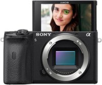 Sony - Alpha 6600 APS-C Mirrorless 4K Video Camera (Body Only) - Black - Front_Zoom