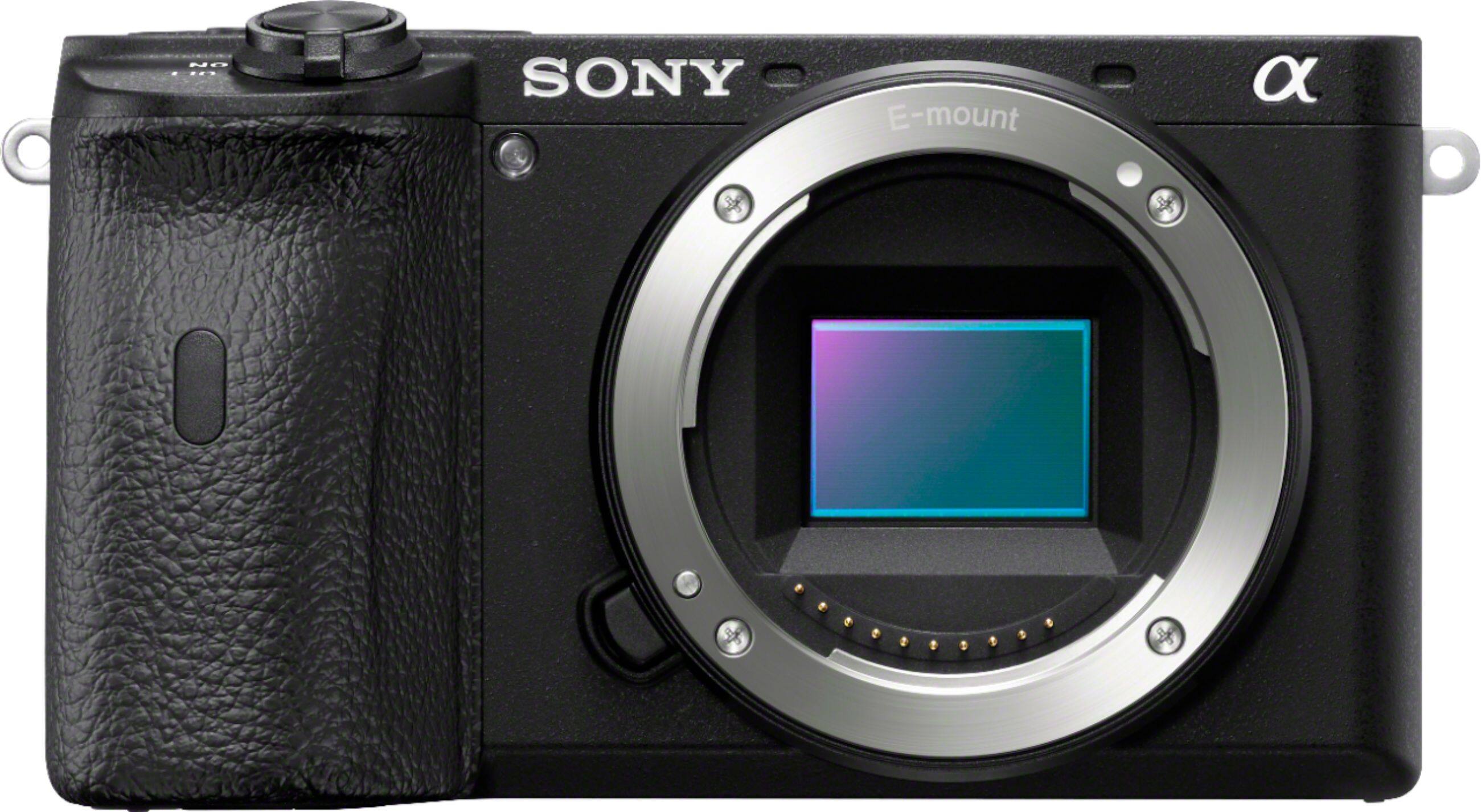 Alt View 11. Sony - Alpha 6600 APS-C Mirrorless 4K Video Camera (Body Only) - Black.