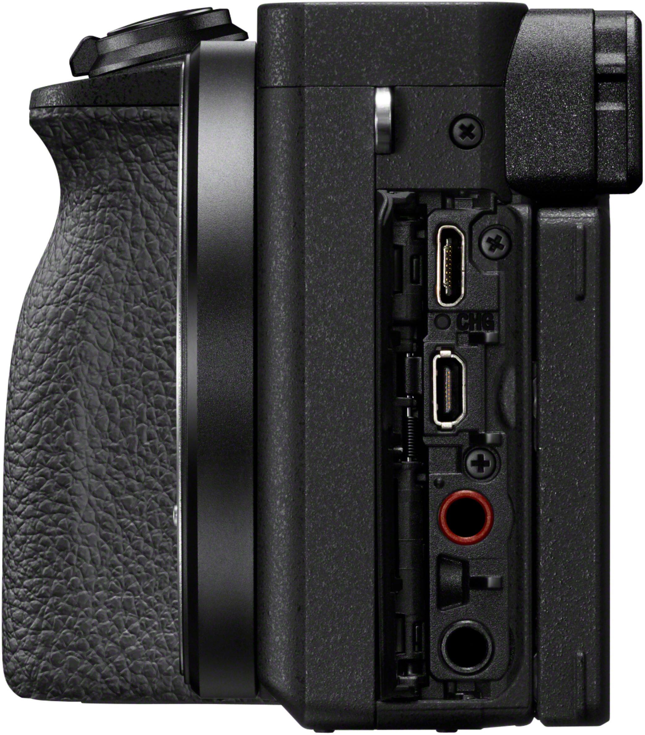 Alt View 12. Sony - Alpha 6600 APS-C Mirrorless 4K Video Camera (Body Only) - Black.