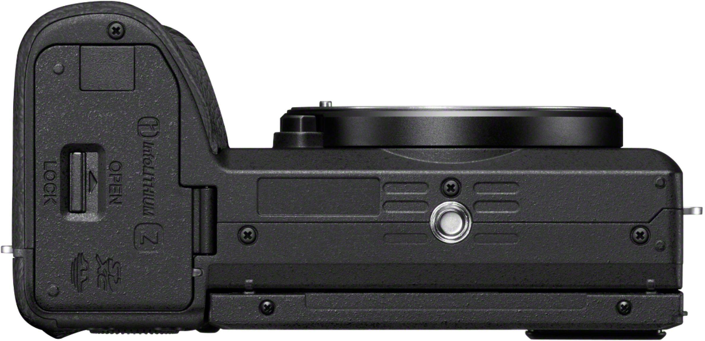 Alt View 13. Sony - Alpha 6600 APS-C Mirrorless 4K Video Camera (Body Only) - Black.