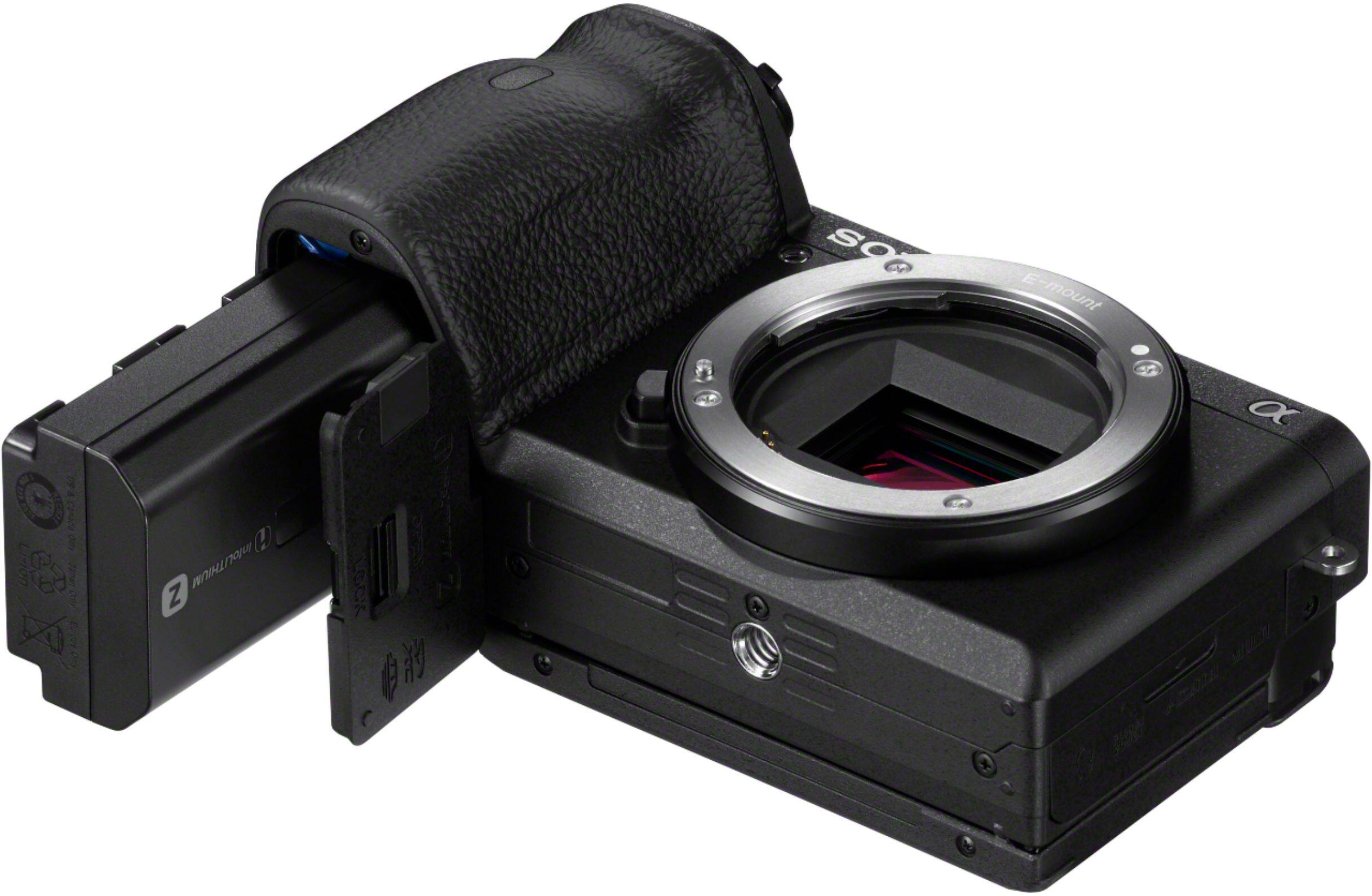 Alt View 14. Sony - Alpha 6600 APS-C Mirrorless 4K Video Camera (Body Only) - Black.
