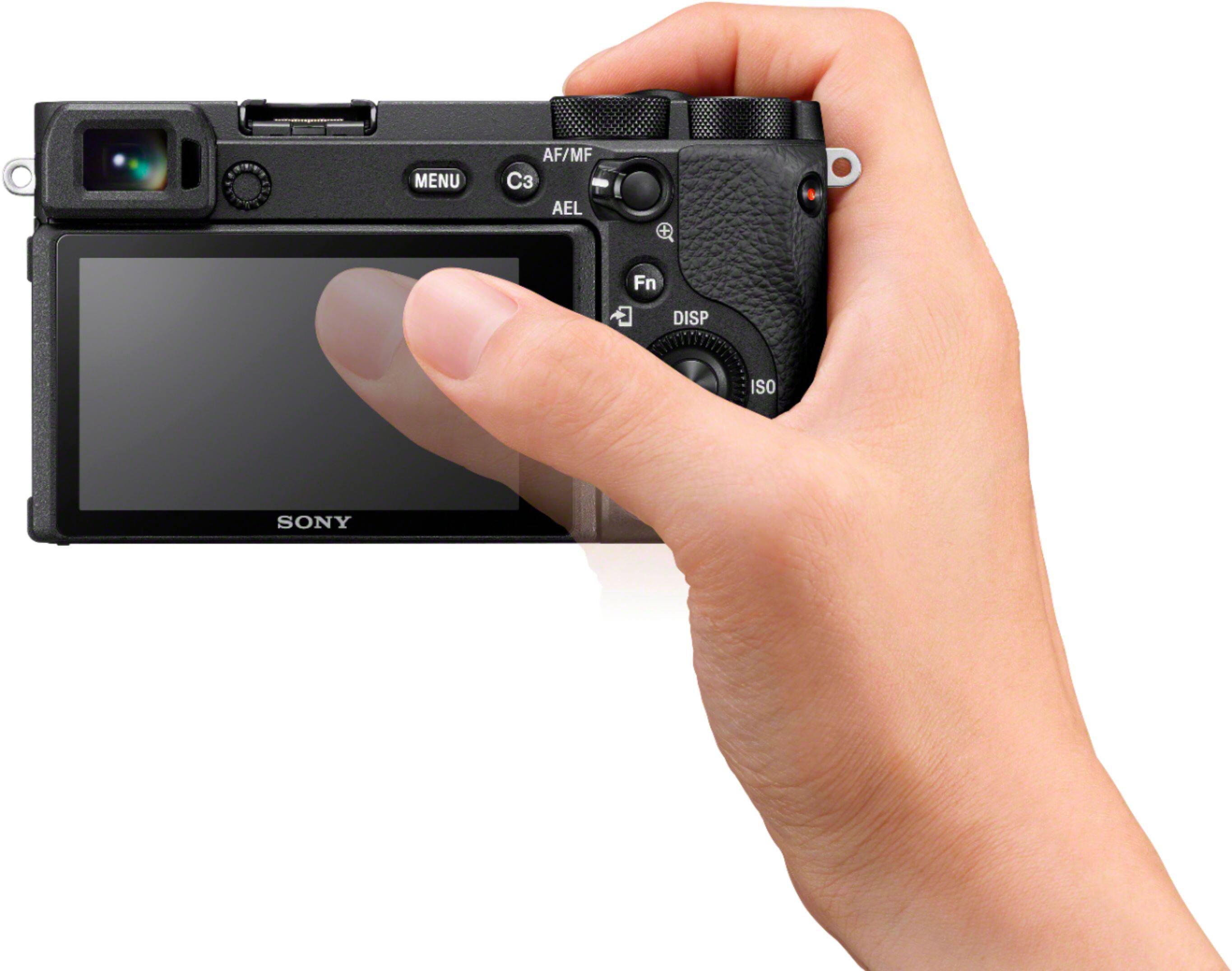 Alt View 16. Sony - Alpha 6600 APS-C Mirrorless 4K Video Camera (Body Only) - Black.