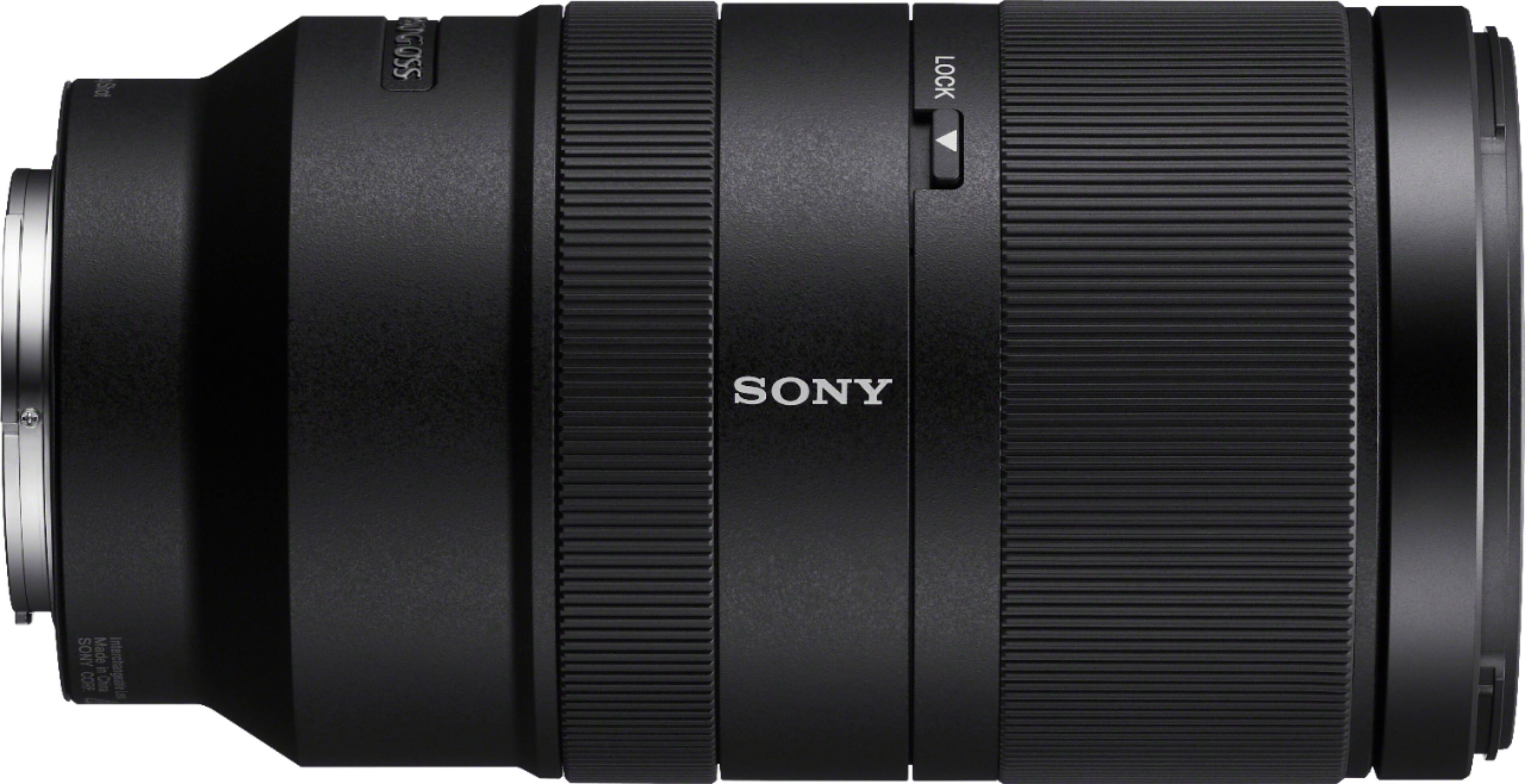Angle. Sony - E 70-350mm F4.5-6.3 G OSS Telephoto Zoom Lens for E-mount Cameras - Black.