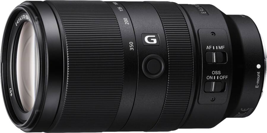 Sony E 70 350mm F4.5 6.3 G OSS Telephoto Zoom Lens for E mount Sony E 70 350mm F4.5 6.3 G OSS Telephoto Zoom Lens for E mount