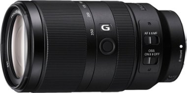 Sony - E 70-350mm F4.5-6.3 G OSS Telephoto Zoom Lens for E-mount Cameras - Front_Zoom