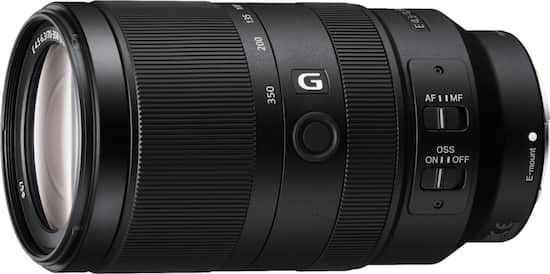 Sony E 70-350mm F4.5-6.3 G OSS Telephoto Zoom Lens for E-mount