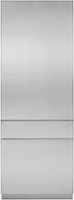 Left-Hinge Door Panel for Monogram ZKSSN809 Refrigerator - Stainless Steel Solid - Front_Zoom