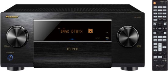 Pioneer – Elite 880W 11.2-Ch. Bluetooth Capable with Dolby Atmos 4K Ultra HD HDR Compatible A/V Home Theater Receiver – Black