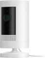 Angle Zoom. Ring - Stick Up Indoor/Outdoor Wired 1080p Security Camera - White.