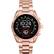 Front. Michael Kors - Gen 5 Bradshaw Smartwatch 44mm Stainless Steel - Rose Gold with Rose Gold Pave Band.