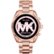 Alt View 12. Michael Kors - Gen 5 Bradshaw Smartwatch 44mm Stainless Steel - Rose Gold with Rose Gold Pave Band.