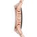 Alt View Zoom 11. Michael Kors - Gen 5 Bradshaw Smartwatch 44mm - Rose Gold with Rose Gold/Pink Band.