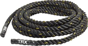 TRX - Battle Rope 50' - Black/Yellow - Front_Zoom