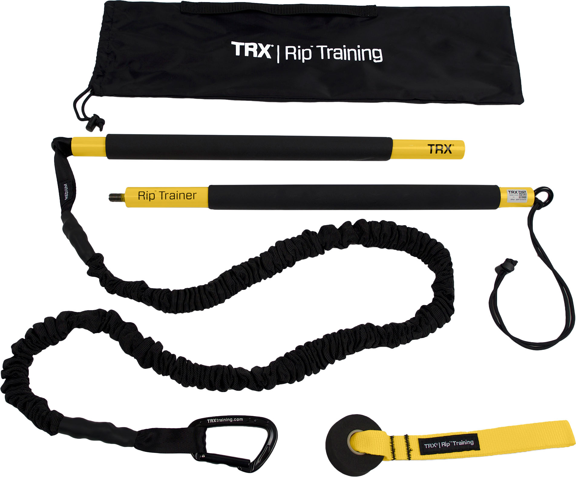 Best Buy: TRX Rip Trainer Black/Yellow TRXRIPI-PACK